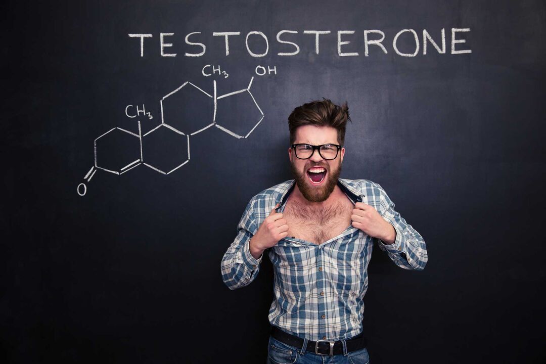 increased testosterone levels while taking Feronex